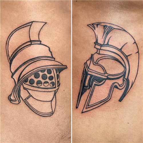 roman armor tattoo ideas
