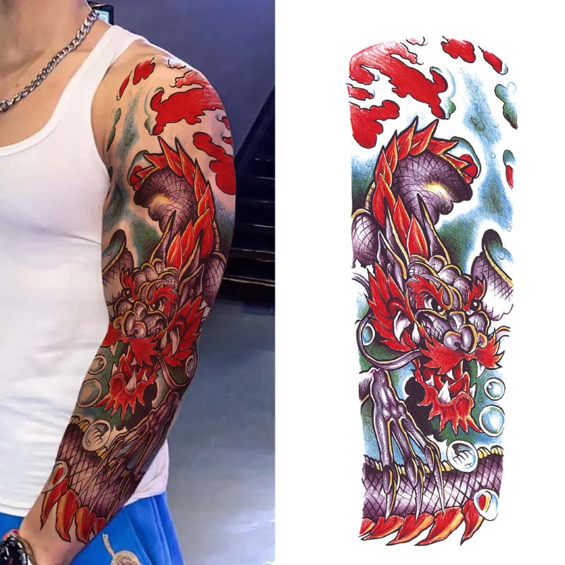 japanese dragon tattoos sleeves for men