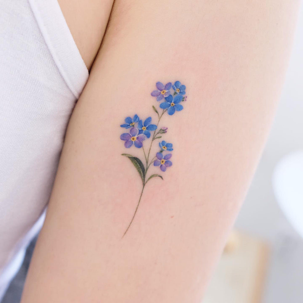 Forget Me Not Tattoo Meaning Neartattoos