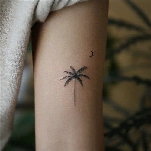 Palm Tree Tattoo Meanings Ideas and Designs