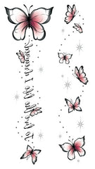 Butterfly Spine Tattoos 