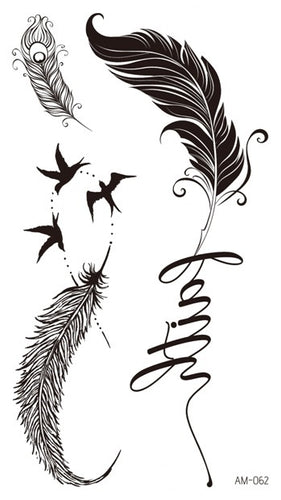 Feather Spine Tattoos 