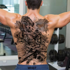 Full Back Military Tattoo