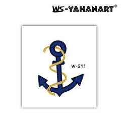Pirate Anchor Temporary Tattoo