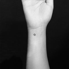 Star Temporary Tattoo