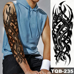 Barbed Wire Tattoo Sleeves Temporary