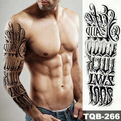 Cool Temporary Tattoo Sleeve