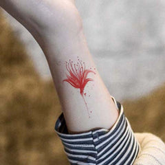 Red Spider Lily Tattoos Set