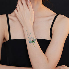 Dandelion Temporary Tattoo