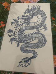 Blue Dragon Tattoo - Dragon Temporary Tattoos