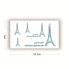 Eiffel Tower Temporary Tattoo