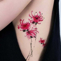 Small Spider Lily Tattoo