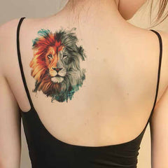 Lion King Temporary Tattoo