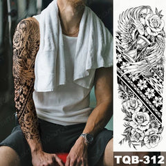 Long Lasting Temporary Tattoo Sleeve