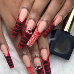 long red press on nails