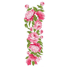 Load image into Gallery viewer, Pink Flower Temporary Sleeve Tattoos

