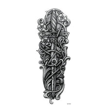 Load image into Gallery viewer, Sea Sword Temporary Sleeve Tattoos
