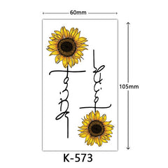 Small Sunflower Tattoos