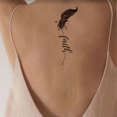 Feather Spine Tattoos