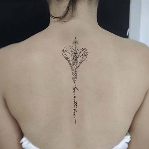 Unique Spine Tattoos