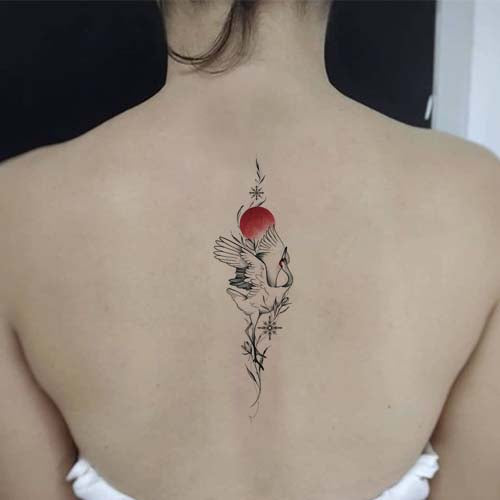 Japanese Spine Tattoo