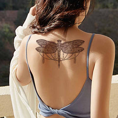 Big Dragonfly Temporary Tattoo