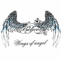 Wing of Angel Feather Tattoo