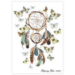 Butterfly Dream Catcher Tattoo