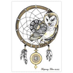 Dream Catcher with Owl Tattoo