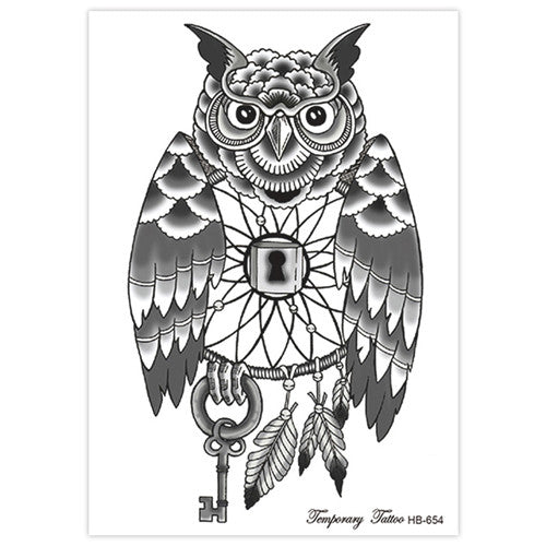 Dream Catcher Owl Tattoo