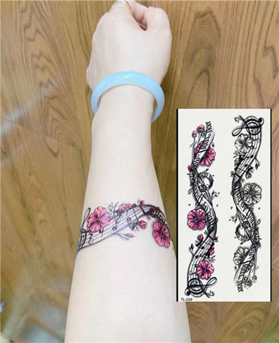 Female Classy Armband Temporary Tattoo 