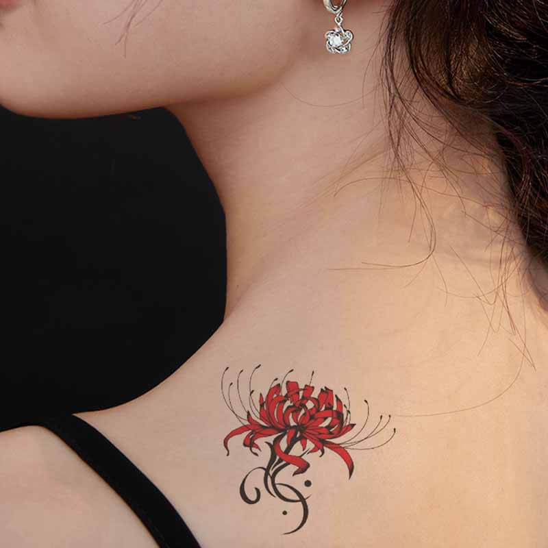 Red Spider Lily Tattoo
