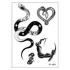 Heart Snake Tattoo 