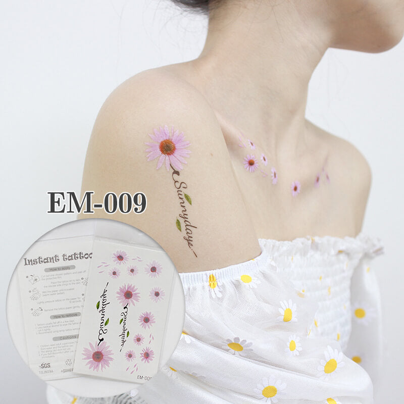Sunny Day Daisy Flower - Sheet EM-009
