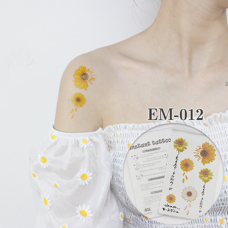 Yellow Flower - Sheet EM-012