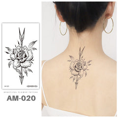 Arrow Flower Tattoo 