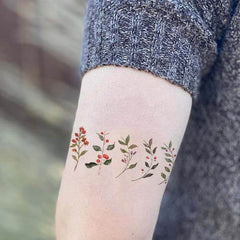 Botanical Plant Tattoos