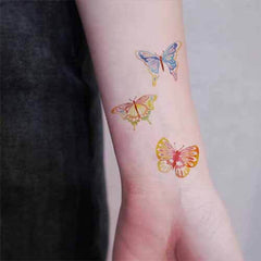 Small Butterfly Temporary Tattoos 