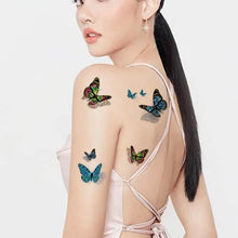 Load image into Gallery viewer, Butterfly Temporary Tattoos 3D
