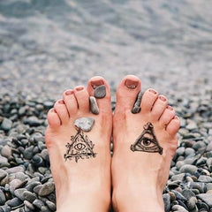 Eye Triangle Tattoo