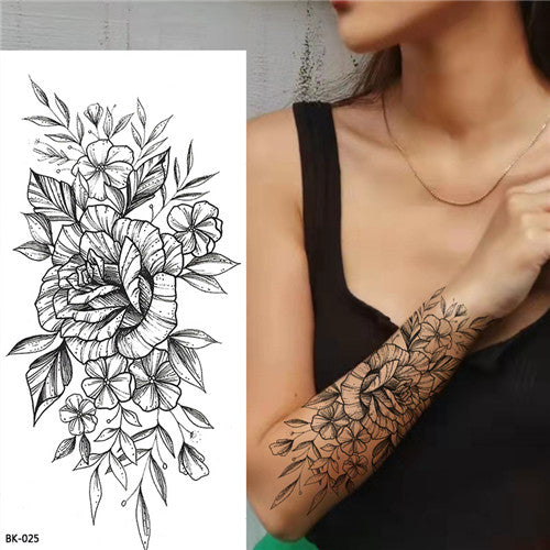 forearm-flower-temporary-tattoos