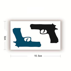 Small Gun Temporary Tattoos