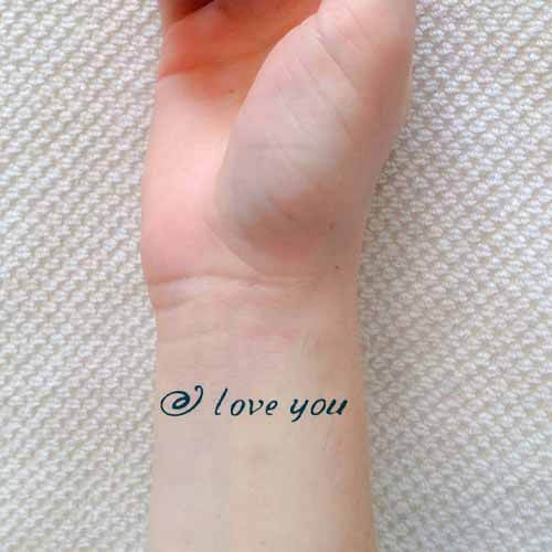 I Love You Tattoo