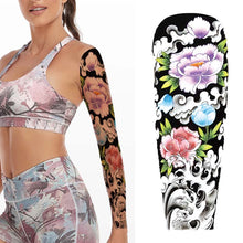 Load image into Gallery viewer, Japanese Flower Sleeve Tattoo

