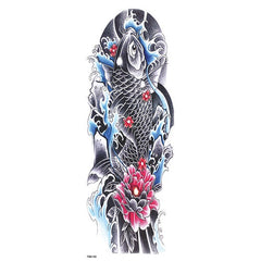 Japanese koi fish Sleeve Tattoo