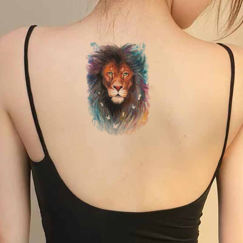 21 Terrific Lion Face Tattoo On Neck  Psycho Tats