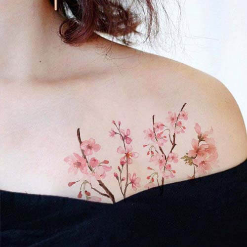 Peach Blossom Tattoo