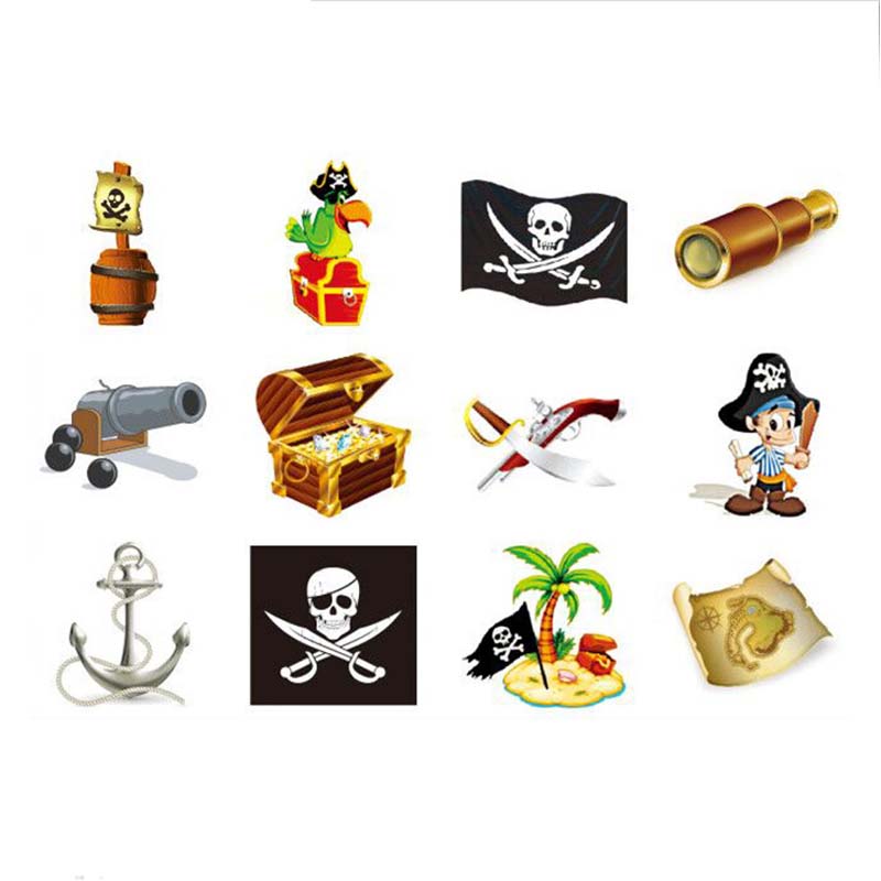 Cartoon Pirate Equipment- Sheet