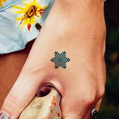 Snowflake Temporary Tattoo