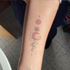 Space Temporary Tattoo